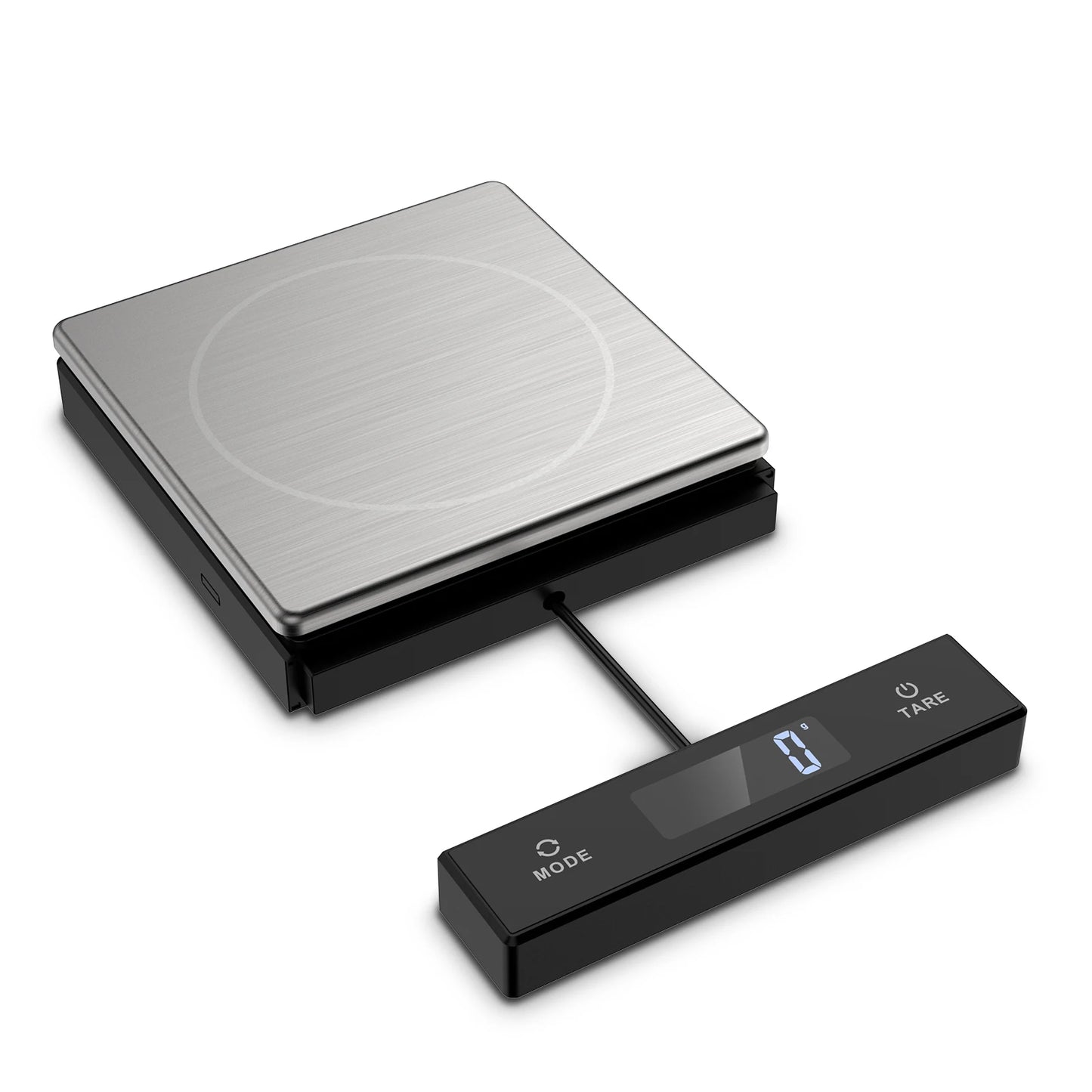 Digital Kitchen Scale 10KG /1G Scale Kitchen Scale with Pull-Out LCD Display High-Precision Weighing Scale with Tare Function